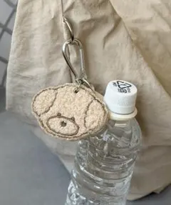 ワッペンチャーム　ペットボトルホルダー　キーホルダー　スリーコインズのサムネイル