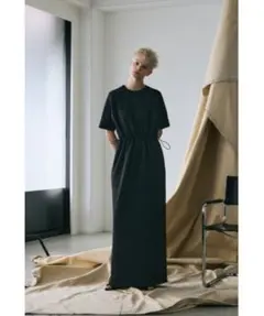 ワンピース Argue SOLID DRY COTTON JERSEY DRESS ARGUE SOLID DRY COTTON JERSEY DRESS ② - メルカリ