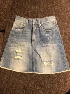 ダメージ風ミニスカート　Mサイズ　BROWNY STANDARD 　M
