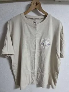 CONVERSE ベージュ Tシャツ Lサイズのサムネイル