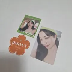 #TWICE5★トレカ ステッカー ダヒョン