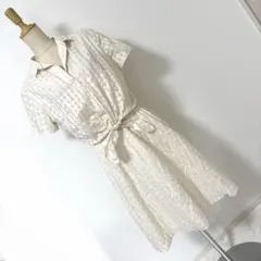 SunaUna スーナウーナ シアーチェック ワンピース e
