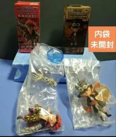 ワンピース ワールドコレクタブルフィギュア　サボ　ユースタス・キッド