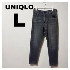 UNIQLO グレー ストレートデニム L