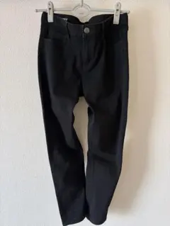 m*m様 無印良品 縦横ストレッチ デニムスキニーパンツ ブラック