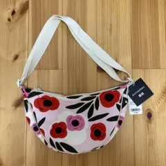 新品【UNIQLO×marimekko】花柄ボディバッグ・ウエストポーチ
