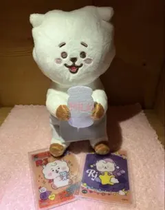 BT21 RJ ぬいぐるみとカードセット