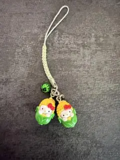 ハローキティ 北海道限定 とうもろこし ストラップ | Mercari