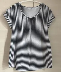 GU レディース　半袖　ボーダー　S
