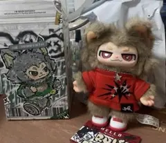 王一博 イメージキャラクター フィギュア　赤
