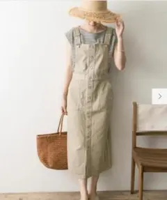 アーバンリサーチ別注something　オーバーオール　ジャンパースカート