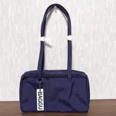 BAGGU バグー ナイロン ボウラー バッグ カスタード BowlerBag - メルカリ