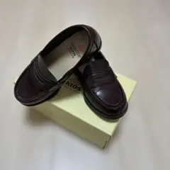 HARUTA ダークブラウン ローファー 18cm ※箱付