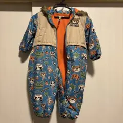スキー　ウエアー　防寒着　ロンパース　95サイズのサムネイル