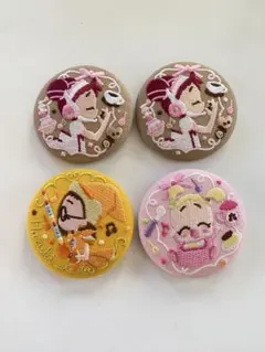 おジャ魔女どれみ　刺繍缶バッジ