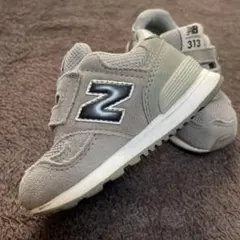 13㎝　New Balance 313 グレー スニーカー
