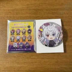 カラフルピーチ トレーディング缶バッジ セブンイレブン どぬく