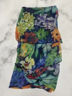 ZARA 多色花柄ストール