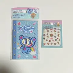 エンジェルブルー　6穴シール帳　デイジーラヴァーズ　ネイルシール