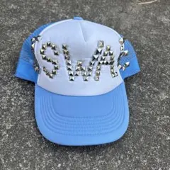 ハンドメイド　リメイク　キャップswag メッシュキャップ リメイク y2k archive swag - メルカリ