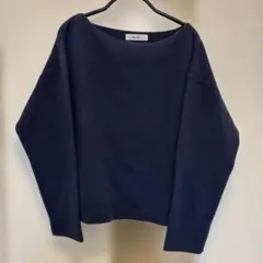 niko and... ネイビー五分袖トップス