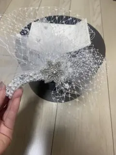 カシラ　カシラブライダル　ヘッドドレス　トーク帽　ヘッドアクセ　ウェディング