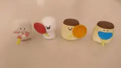 お文具さん　プリンさん　ペロペロキャンディ　フィギュア　4点セットまとめ売り