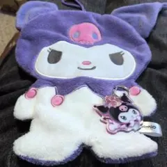 Sanrio Kuromi アクリルチャーム付きタオルのサムネイル