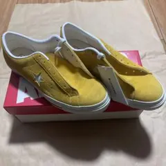 未使用品　Converse ワンスター　J スエード イエロー　スニーカー