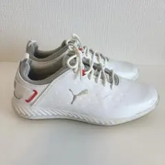 PUMA プーマ ゴルフシューズ スパイク ホワイト　レディース