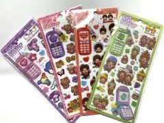 正規品♡平成ハッピーフォンシール　サンリオ　モンチッチ