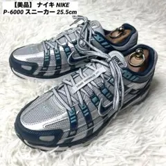 【美品】 ナイキ NIKE P-6000 スニーカー 25.5cm ダット