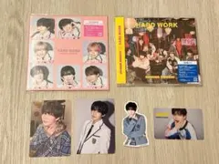 なにわ男子 HARD WORK まとめ売り 長尾謙杜 トレカ ステッカー付き