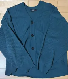 AZUL BY MOUSSY カーディガン ブルーグリーン Fサイズのサムネイル