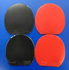卓球中古ラバー4枚セット