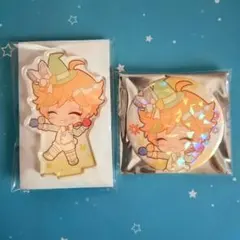あんスタ アニメイトカフェ アニカフェ アクスタ 缶バッジ 宙