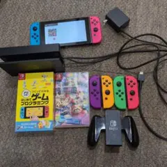 Switch本体 Joy-Con6個 やや難あり