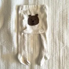 baby GAP くまさんタイツ　0-12m
