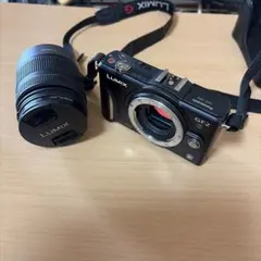 ★美品級＆スマホ転送★パナソニック GF2 レンズセット LUMIX パナソニック Panasonic DMC-GF2 MF 35mm F1.7 レンズセット
