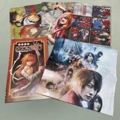 ジャンプSQ 特別付録 るろうに剣心 カレンダー　クリアファイル　5点セット