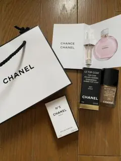 CHANEL CHANCE & N°5 サンプル ネイルカラー ゴールド