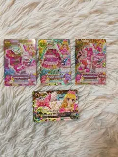 アイカツカード エンジェリージェミニコーデ 4枚セット 星宮いちご アイカツ！