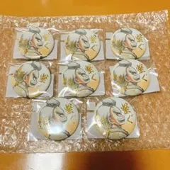 鬼滅の刃 C106 繋ぐ 善逸と爺ちゃん くじ E賞 箔押し缶バッジ セット