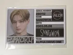 ALD1 EUPHORIA トレカ IDカード サンウォン