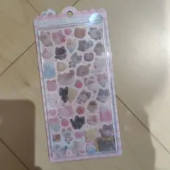 正規品 ふわふわ ボンボンドロップシール ねこねこふわふわ 新品 未開封 未使用