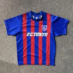 美品 FC東京 キッズ 110 ユニフォーム 半袖 サッカー Jリーグ