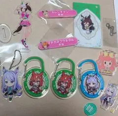 ウマ娘 マチカネフクキタル カレンチャン　担当称号アクリルバッジ　セットのサムネイル