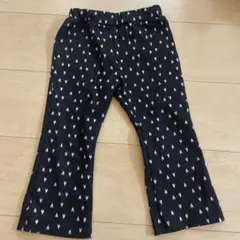 BEBE ブラックパンツ 100cm