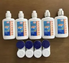 ソフトコンタクト洗浄液　コンプリート　携帯用60ml 5本　ケース4個