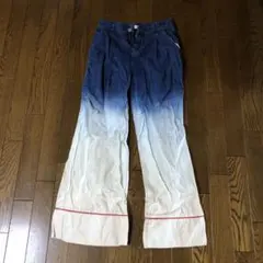 セシルマクビー　デニムワイドパンツ